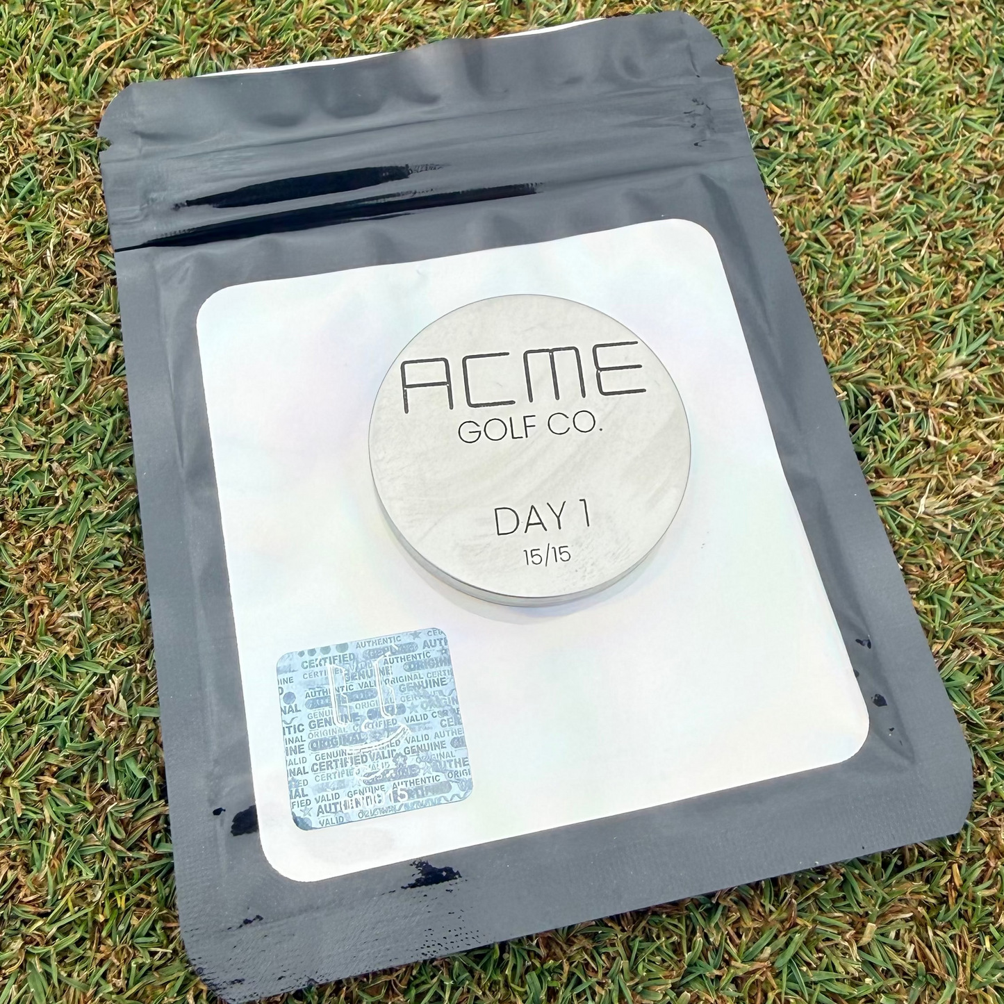 ACME GOLF CO. Day 1 Ball Marker