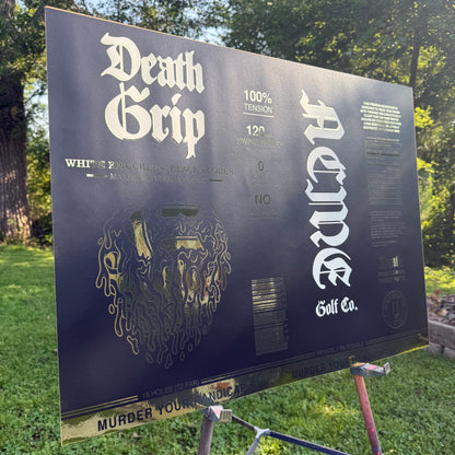 DEATH GRIP FOIL ART PRINT 24X32"