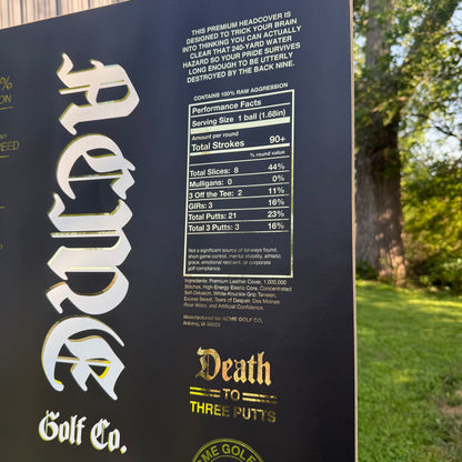 DEATH GRIP FOIL ART PRINT 24X32"