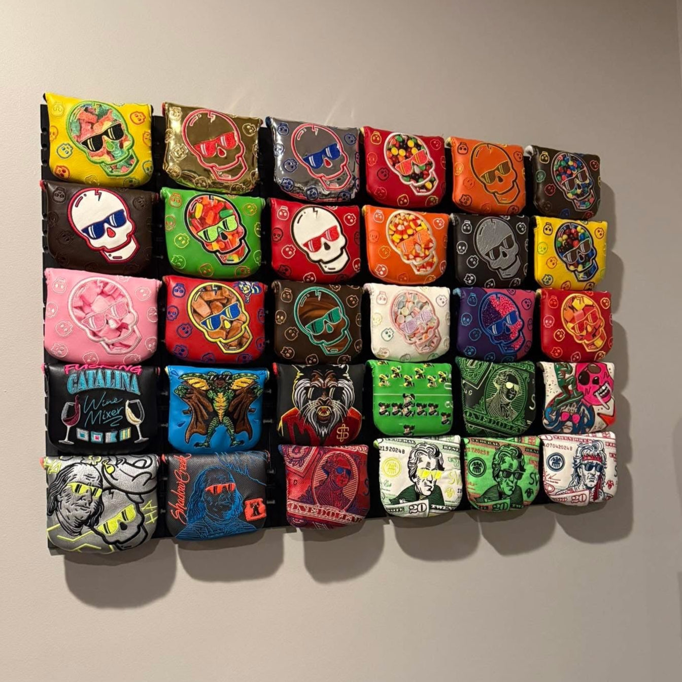 GRIDS - Mallet Headcover Display System