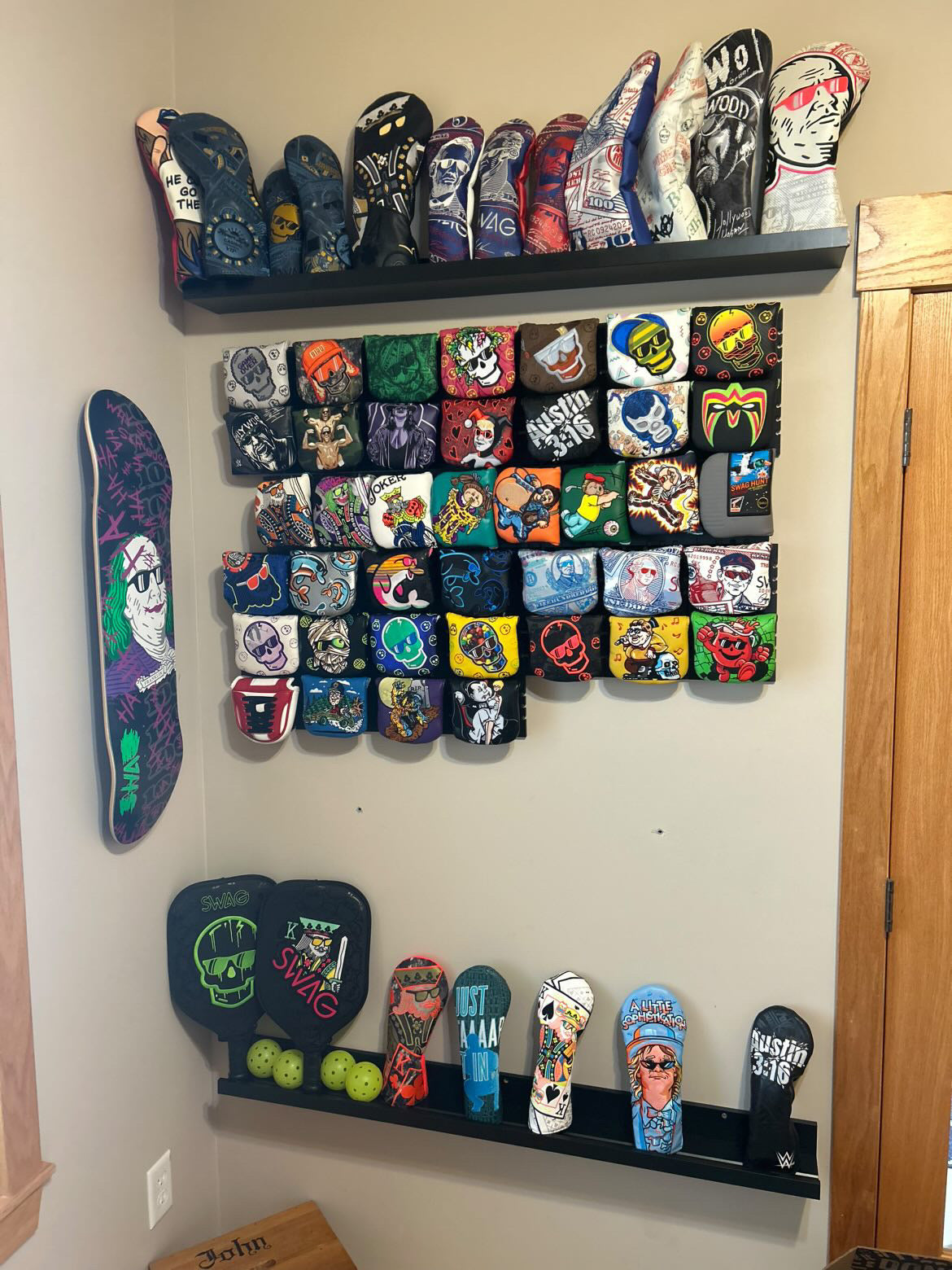 GRIDS - Mallet Headcover Display System