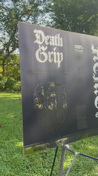 DEATH GRIP FOIL ART PRINT 24X32"